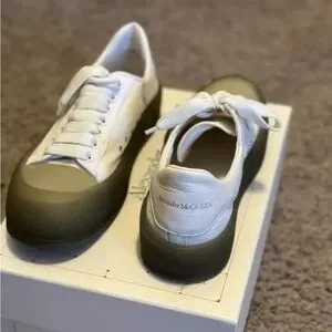 スニーカー MCQUEEN 'Canvas Sack' sneakers Alexander Mcqueen White Canvas Sack Sneakers for Men Online
